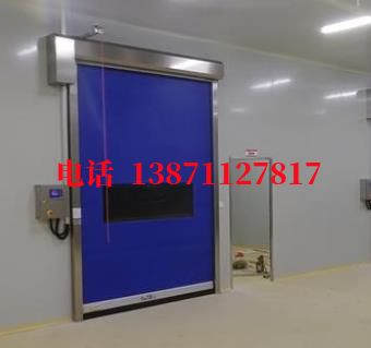 三角镇拉链密封快速卷帘门